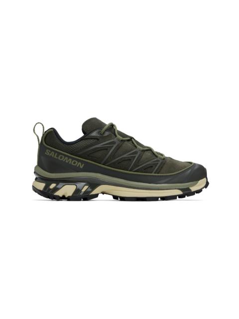 SALOMON Khaki XT-6 EXPANSE LEATHER Sneakers