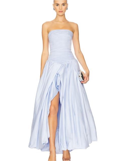 Aje. Violette Bubble Hem Maxi Dress