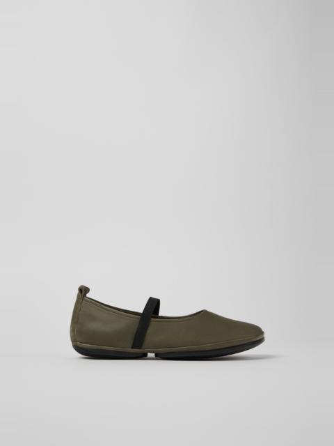 CAMPERLAB Green Leather Women's Shoes.