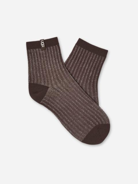 UGG ® Women's Plora Shimmer Quarter in Burnt Cedar
