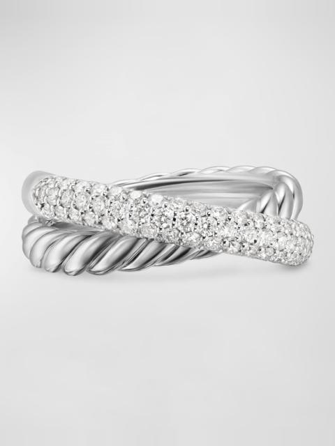 DAVID YURMAN 8mm Crossover Ring in Silver