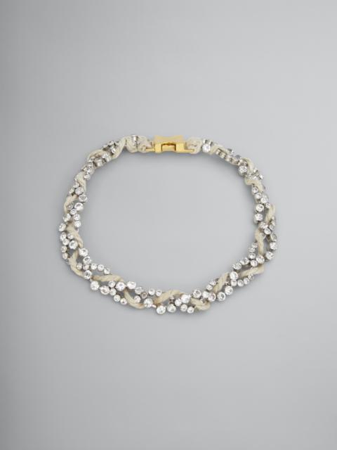 Marni BRASS AND STRASS FOUND TREASURES NECKLACE