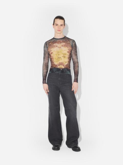 Jean Paul Gaultier THE BLUE MÉDAILLON TOP