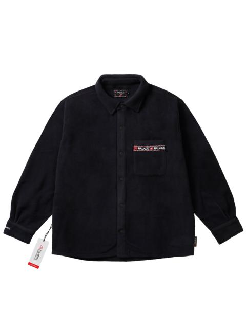 PALACE POLARTEC OM FLEECE OVERSHIRT BLACK
