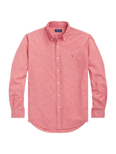 Polo Ralph Lauren Men's Chambray Sport Shirt - Nautical Red White