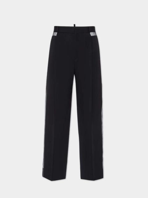 DSQUARED2 SEE-THROUGH RELAXED PANT