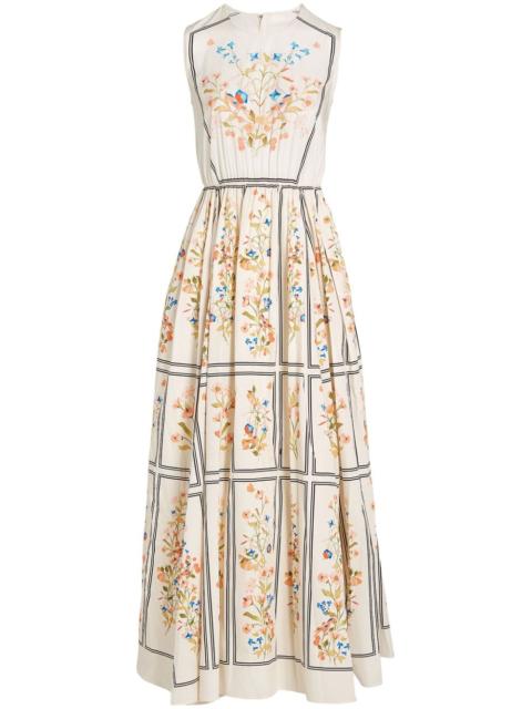 GIAMBATTISTA VALLI Scagliola-print dress
