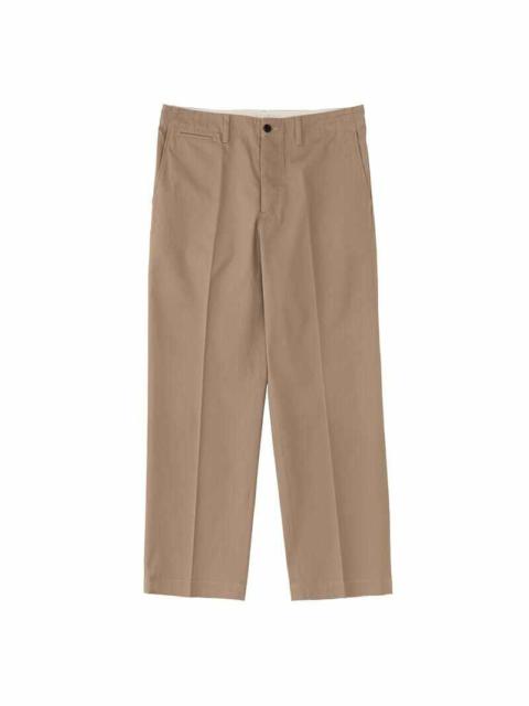 visvim FIELD CHINO PANTS DMGD BEIGE | REVERSIBLE