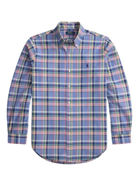 Polo Ralph Lauren long-sleeve plaid shirt