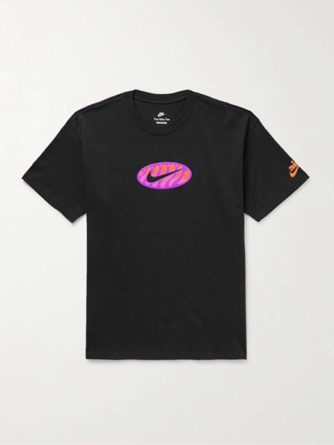 Nike Sportswear Logo-Appliquéd Cotton-Jersey T-Shirt