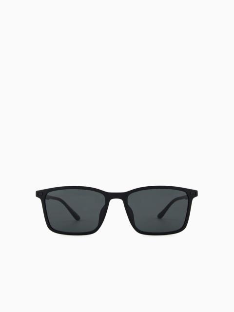 Men’s rectangular sunglasses