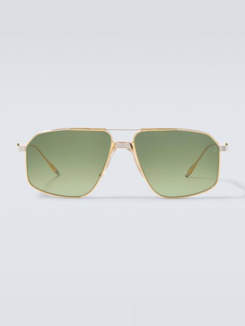 JACQUES MARIE MAGE Aviator sunglasses