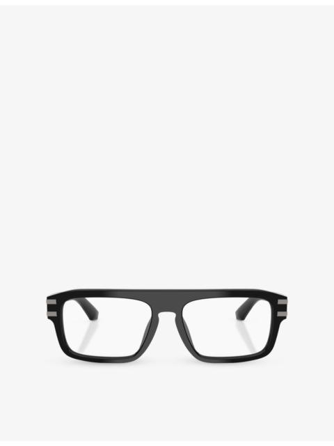 Dolce & Gabbana DG3457 Square-Frame Acetate Eyeglasses