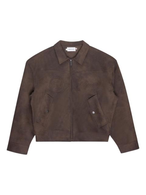 HONOR THE GIFT Aged logo-embroidered jacket