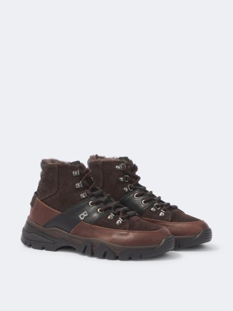 BOGNER Copper Mountain suede lace-up boots