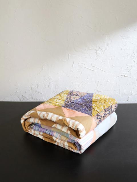 A.P.C. My Generation King Patchwork Linen-Blend Throw