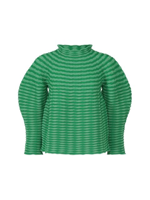 Pleats Please Issey Miyake COLORFUL MUSHROOM KNIT