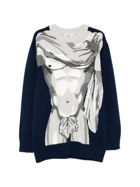 CHARLES JEFFREY LOVERBOY Sexy Bust sweater