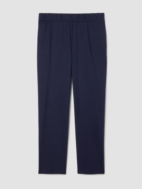 EILEEN FISHER Cotton Blend Ponte Straight Pant