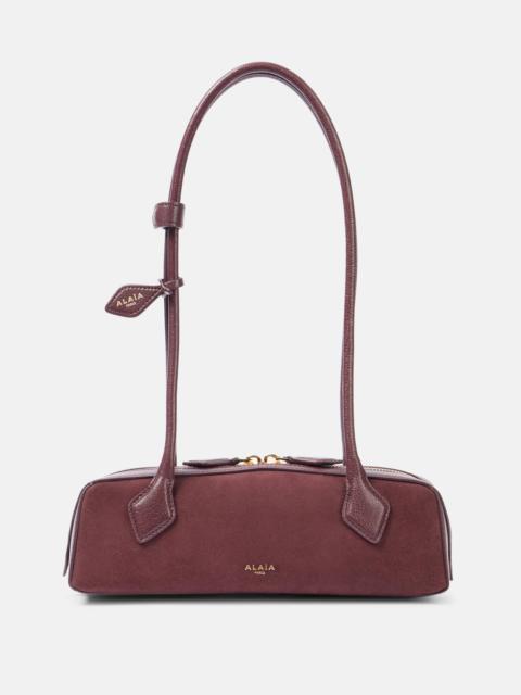 Alaïa Le Teckel Small suede shoulder bag