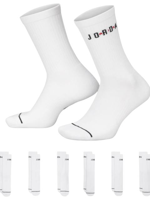 Jordan Jordan Jordan Essential Crew Socks 6 Pack