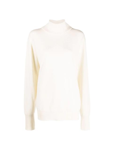 roll neck cashmere jumper