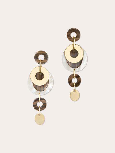 RAMY BROOK Polina Link Statement Earrings
