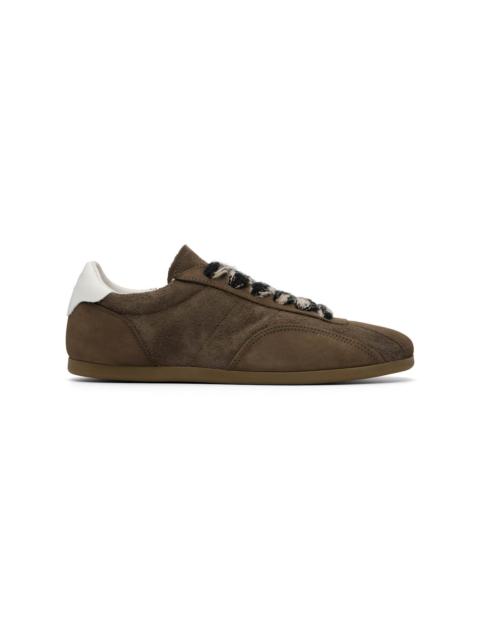 REPRESENT Brown Low-Pro Nubuck Sneakers