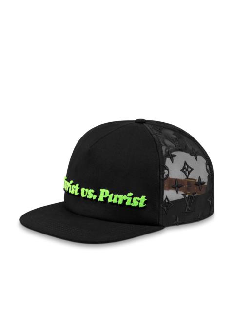 Louis Vuitton Monogram Embroidered Mesh Cap