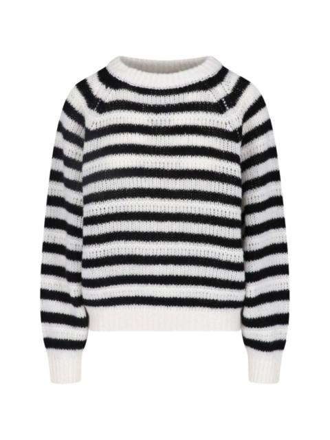 LISA YANG striped raglan-sleeve sweater