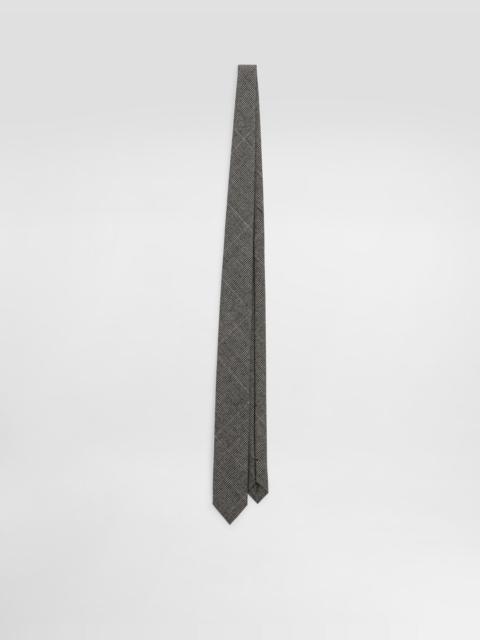Dolce & Gabbana Glen plaid tie