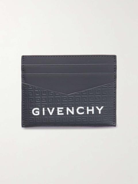 Givenchy Logo-Embossed Leather Cardholder