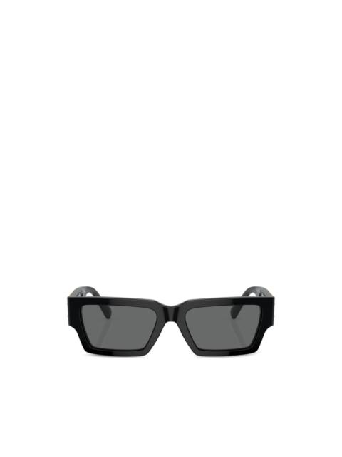 VERSACE Medusa Deco Biggie rectangle-frame sunglasses