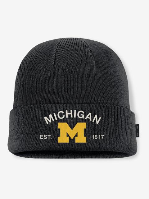 Jordan Michigan 2025 Military Appreciation Men's Jordan Brand College Cuffed Beanie