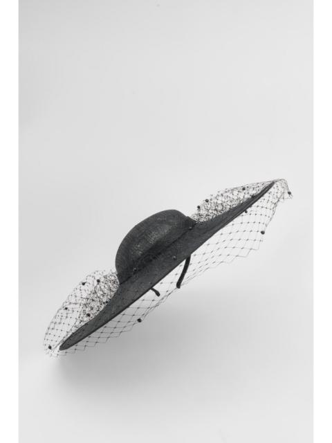 KAREN MILLEN Mesh Detail Disk Fascinator