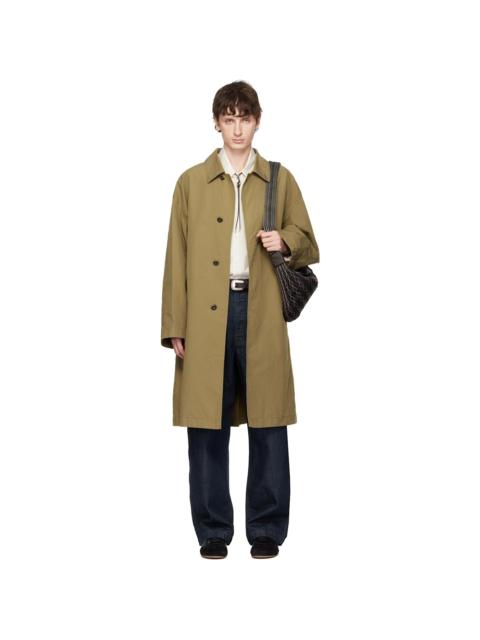 Lemaire Tan VENTILE Cotton Car Coat