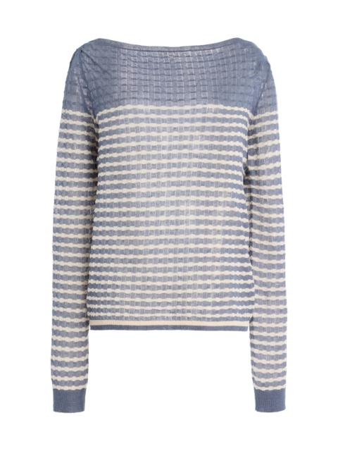 Proenza Schouler Britta Breto-Striped Knit Sweater stripe