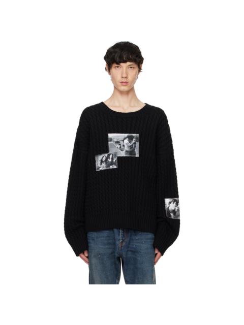 TAKAHIROMIYASHITA TheSoloist. Black Crew Neck Sweater
