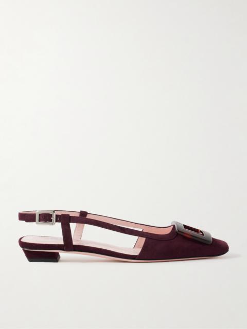 Roger Vivier Belle Vivier 25 Suede Pumps