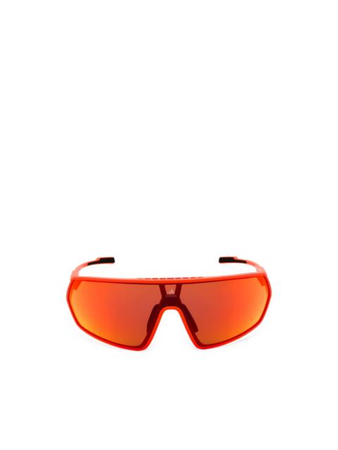 adidas wraparound-frame sunglasses
