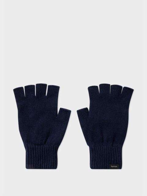 Cashmere-Blend Fingerless Gloves