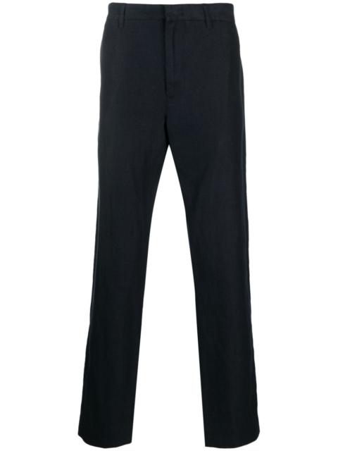 Vince straight-leg hemp trousers