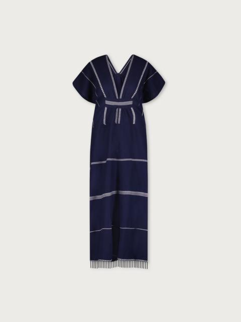 lemlem lemlem Gasira V-neck caftan