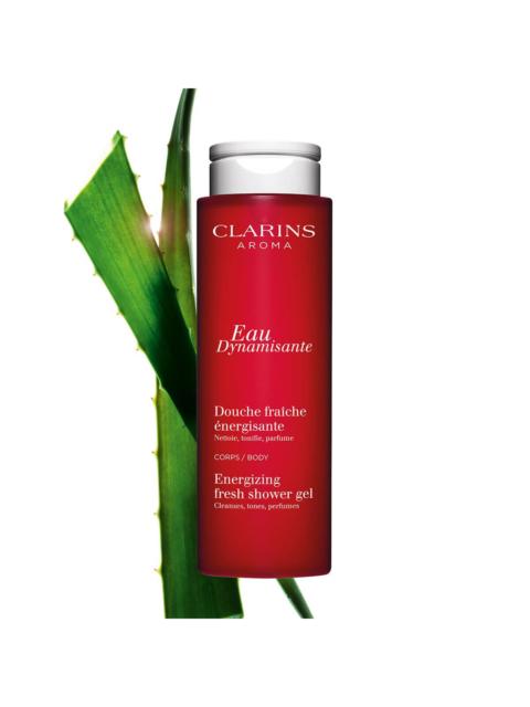 CLARINS Eau Dynamisante Energizing Fresh Shower Gel - Foaming + Cleansing Aromatherapy Body Wash