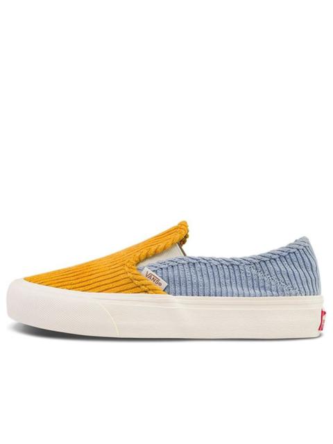 Vans Vans Unisex Slip-On Sneakers Yellow/Blue VN0A5HYQA0Q