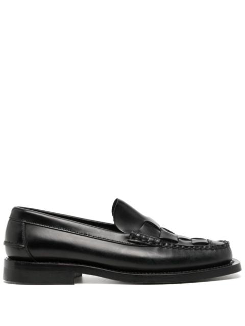 HEREU Nombela leather loafers