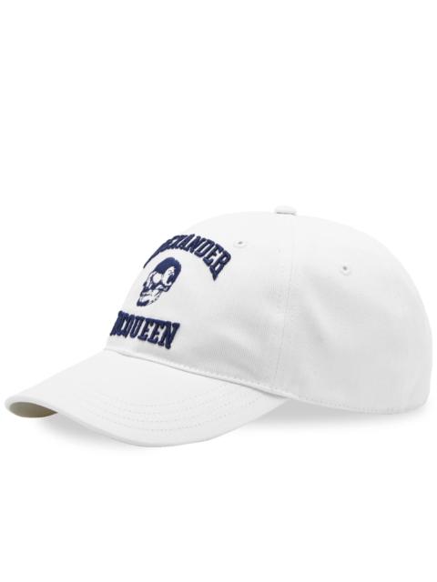 Alexander McQueen Alexander McQueen Varsity Skull Logo Cap