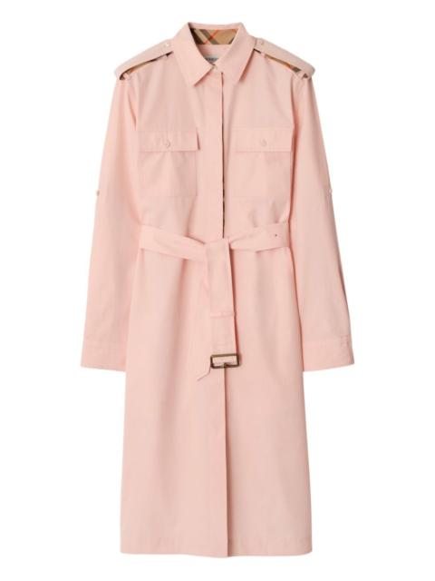 Burberry cotton-poplin shirt dress
