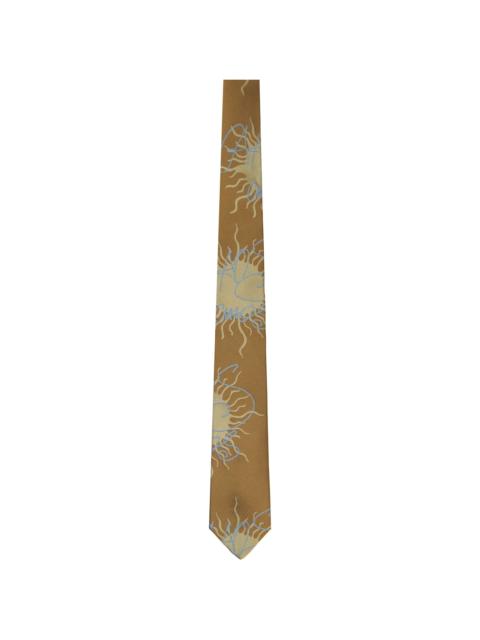 Vivienne Westwood Gold 7cm 'Chaos' Tie