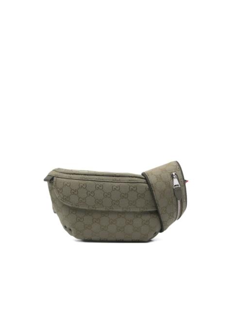 GUCCI GG canvas belt bag